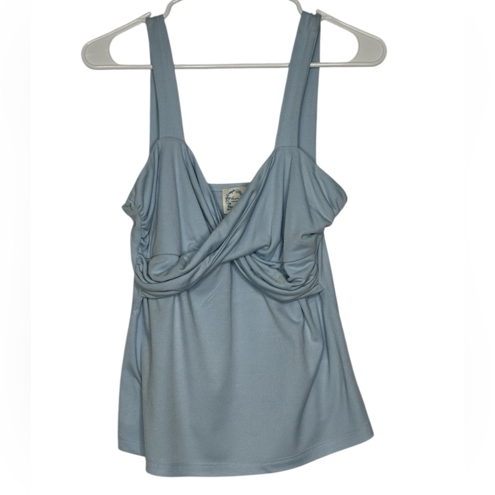 Blue Rain Tank light blue size Large